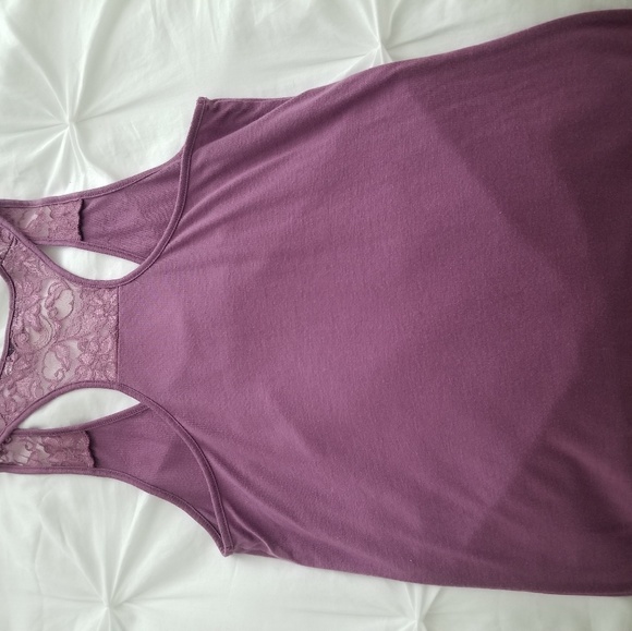 Purple Racerback Tank - Picture 2 of 2